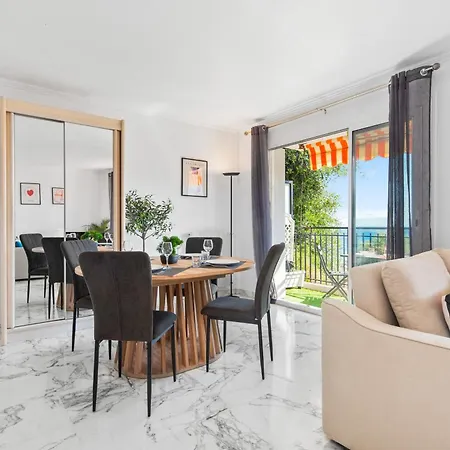 4 Personnes Avec Magnifique Vue Apartament Mentona